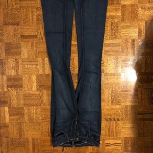 Paige dark denim flare jeans